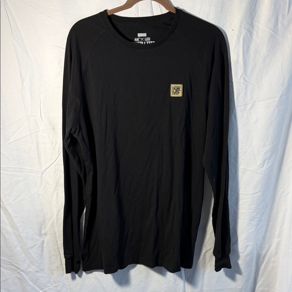 Men’s All American Roughneck 🇺🇸 Black Long Sleeve Men’s Shirt -XL